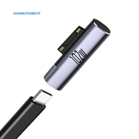 Convertisseur de charge rapide USB C PD 102W 15V 3A pour Microsoft Surface Pro 3 4 5 6 7 8 X Book Type C Adaptateur d'alimentation