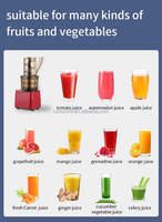 Presse à froid commerciale pour jus pur presse-agrumes Oranges raisins pommes carotte fruits légumes