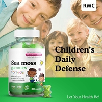 Gummies de soutien immunitaire à prix d'usine - Complément alimentaire en forme d'oursons gélifiés à la mousse de mer pour enfants