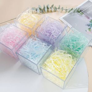 OEM Raffia Paper Shreds 50g, Perfect for <b>Wedding</b> Favor <b>Boxes</b>, Party Decor, Ceiling Decorations, and Centerpieces, Chinese - Product Image 3