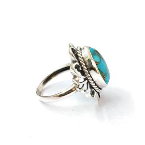 Bague en argent sterling 925 avec pierre précieuse, collection artisanale, bagues fines, bijoux en argent, prix de gros - Product Image 2