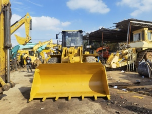 Chargeuse sur pneus d'occasion Caterpillar 966H du Japon, 24 tonnes, matériel de construction, Caterpillar 966H à vendre - Product Image 4