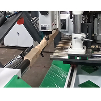 Tour à bois à alimentation automatique Machine à bois Garde-corps Pieds de table Bois CNC