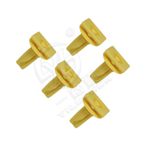 Vis de fixation rapide pour pare-chocs de voiture Smooth Sailing K297, base de fixation de frein, clip de fixation rapide pour panneau de porte blanc, attache automobile - Product Image 3