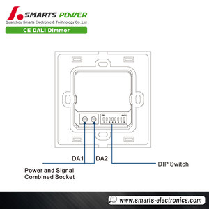 luz de <span class=keywords><strong>casa</strong></span> inteligente atenuación <span class=keywords><strong>dali</strong></span> interruptor dimmer táctil luz interruptor de alimentación con cuatro botones. - Product Image 3
