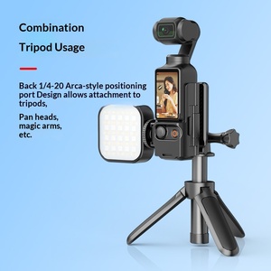 Support magnétique pliable compatible <span class=keywords><strong>Osmo</strong></span> Pocket <span class=keywords><strong>3</strong></span>, base à angle réglable, <span class=keywords><strong>accessoires</strong></span> de bureau multifonctions - Product Image 5