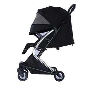 Chine 2020 nouvelle collection facile à plier bébé landau poussette porte-bébé à bord possible - Product Image 4