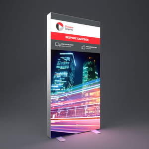 Reklam kumaşı Led Lightbox çerçevesiz Pop up katlanabilir kumaş Seg ışık kutusu - Product Image 3