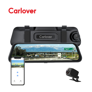 9.66 inch IPS <span class=keywords><strong>Car</strong></span> DVR với 4K ống kính kép Wifi Bảng điều khiển máy ảnh <span class=keywords><strong>Rear</strong></span> <span class=keywords><strong>View</strong></span> gương hộp đen Video <span class=keywords><strong>Recorder</strong></span> - Product Image 1