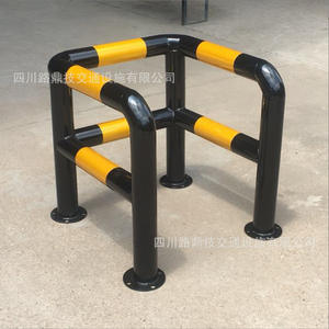Barrera de Protección para Hidrantes Contra Incendios, Tubo de Acero en Forma de L, Tope para Automóviles, Valla de Aislamiento Tipo C, Valla de Columna de Carga Tipo Esquina - Product Image 4