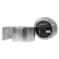 Rouleau d'emballage isolant en feuille d'aluminium personnalisé Feuille de construction en rouleau d'isolation phonique de toiture à barrière thermique ignifuge à bulles
