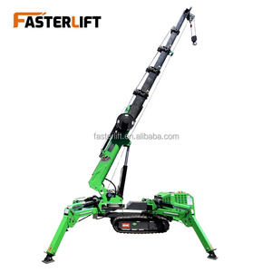 Venda Quente 2025: Guindastes Móveis Aranha Sobre Esteiras com JIB, Elétricos e a Diesel, para Mini Levantamento com Certificado CE - Product Image 5