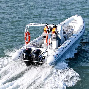 Liya玻璃纤维船体和铝制船体肋船刚性充气船从3米到10米