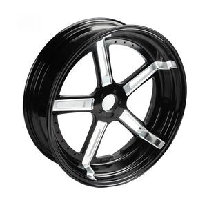 Cubo de Rueda Trasera de 18 Pulgadas Modificado, Capaz de Adaptarse a Neumáticos de 180-200 mm de Ancho, Apto para Harley-Davidson Series Glide, Softail y Sportster - Product Image 5