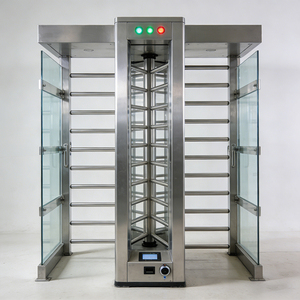 Système de contrôle d'accès par tourniquet de haute qualité, 2 voies/1 voie, pour usage extérieur et intérieur, tourniquet pleine <span class=keywords><strong>hauteur</strong></span> pour salle de sport - Product Image 1