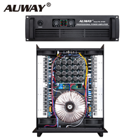 AUWAY Açık Hava Konser Güç Amplifikatörü 18 inç Subwoofer ve 15 inç Hoparlörler için TD2100 TD Serisi 90~230V