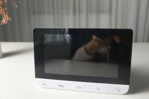 Connexion par câble à 2 fils <span class=keywords><strong>Sonnette</strong></span> vidéo Système d'interphone Ip à écran tactile de 7 pouces Interphone d'appartement - Product Image 6