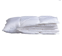 Oreillers en duvet d'oie blanc naturel de grande taille pour dormir, en coton réglable, respirant et luxueux