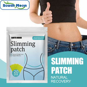 South Moon 20 unids/pack pegatinas de parche delgadas efectivas naturales pérdida de peso rápida quema de grasa parches de ombligo adelgazantes - Product Image 1