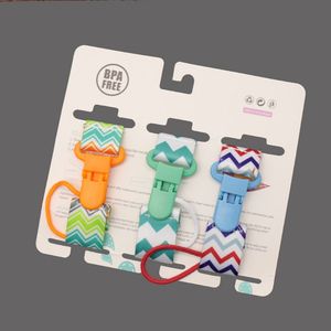 3 Pz/set Bambino Ciuccio Clip di Catena Ciuccio Dummy Clip di Capezzolo Supporto per il Bambino Del Fumetto Bambino di Stampa Clip Ciuccio Succhietto Titolare - Product Image 2