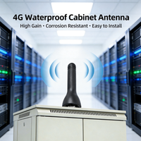 Antenne WiFi 4G LTE industrielle pour armoire, connecteur fileté, 700-2700 MHz, étanche IP67, montage à vis omnidirectionnel pour passerelle, personnalisable OEM