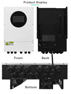 Inversor Bidireccional de CC a CA de Alta Tensión para Paneles Solares, 8.6KW, Entrada de 500VCC, 400A MPPT, Inversor Doméstico, Respaldo Confiable para Hogares y Granjas - Product Image 5