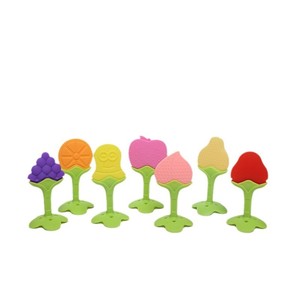 <span class=keywords><strong>Mordedor</strong></span> de Silicona Suave, Impermeable, Fácil de Limpiar, con Forma de Girasol, para Bebés y Niños - Product Image 6