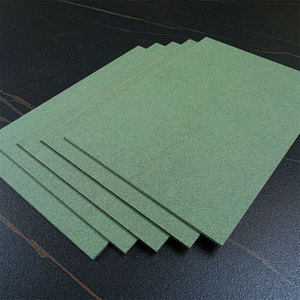 Panneau <span class=keywords><strong>de</strong></span> bois MDF vert résistant à l'humidité 12mm 18mm 850 HDMR MR-MDF HDF contreplaqué aggloméré - Product Image 5