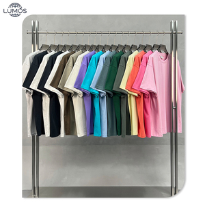 Camiseta Oversize de Alta Calidad, Cuello Caído, <span class=keywords><strong>para</strong></span> Verano, Personalizable con Impresión, 100% Algodón, <span class=keywords><strong>para</strong></span> <span class=keywords><strong>Hombre</strong></span> - Product Image 3