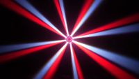 Projecteur LED DMX512 puissant à six bras, effet araignée nid d'abeille, faisceau mobile RGBW 150W, laser stroboscopique pour mariage, salle de bal, événement, boîte de nuit, professionnel