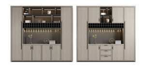 Buffet de salon/cave à vin sur mesure de haute qualité avec finition sans peinture, conception gratuite, fabricant direct - Product Image 6