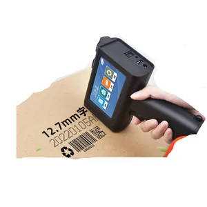 New M10 Capacitive Screen Small Production Date Qr Code Barcode Label Batch Number Handheld Inkjet Printer