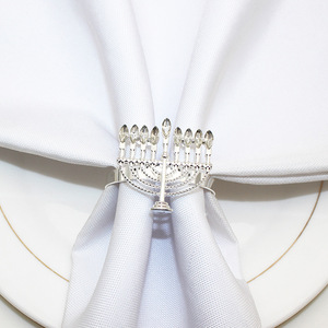 Nouveau design juif Hanukkah rond <span class=keywords><strong>de</strong></span> <span class=keywords><strong>serviette</strong></span> alliage strass Diamante Menorah bougie rond <span class=keywords><strong>de</strong></span> <span class=keywords><strong>serviette</strong></span> pour la décoration <span class=keywords><strong>de</strong></span> <span class=keywords><strong>table</strong></span> - Product Image 5