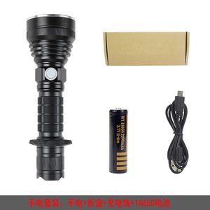 Linterna de Alta Potencia Huangguang T20, Recargable Tipo C, Aleación de Aluminio, Enfoque Fijo, Largo Alcance, Iluminación Exterior LED, Luz Blanca - Product Image 3