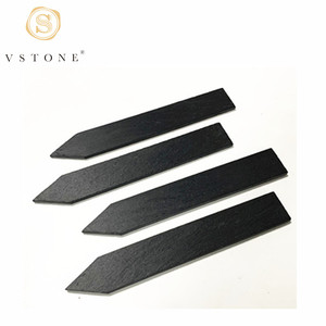 Etichetta decorativa per la casa in ardesia marcatore per <span class=keywords><strong>giardino</strong></span> etichetta per piante in ardesia etichetta per piante in ardesia - Product Image 5