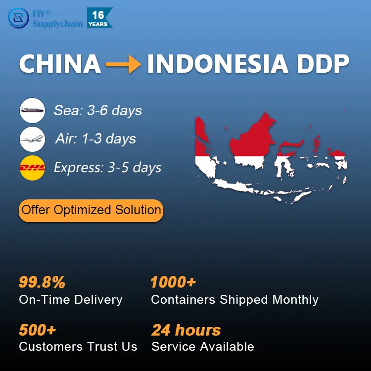 Fcl Chinese Qing Dao Logistieke Agent Van Deur Tot Deur Poort Naar Haven Levering Lijndienst Van China Naar Indonesië Indonesië Batam