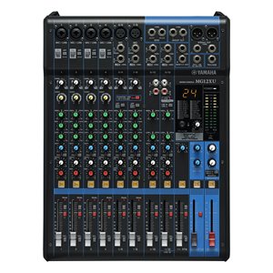 Console de mixage Yamaha MG12XU 12 canaux avec interface audio USB pour DJ et mixage sonore en direct - Product Image 1