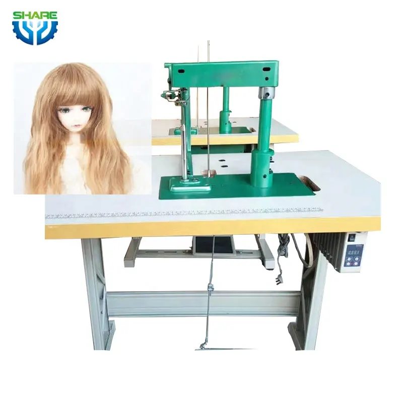 工業用自動おもちゃ人形ヘアウィッグ移植植栽機ウィッグ製造ミシンメーカー