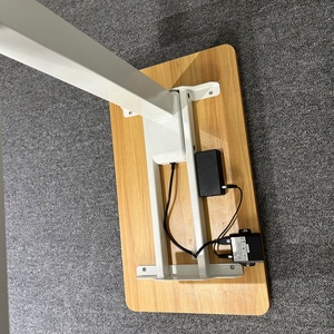 Ergonomic Electric Motorized Single Leg <strong>Lazy</strong> Bed Side Laptop Adjustable Height Sofa Side Tea Desk Coffee <strong>Table</strong> With Wheel - Product Image 4