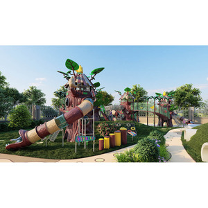 Équipement <span class=keywords><strong>de</strong></span> terrain <span class=keywords><strong>de</strong></span> jeu extérieur commercial personnalisable du fabricant chinois Ensembles <span class=keywords><strong>de</strong></span> jeu amusants sûrs Vente-Thèm - Product Image 4