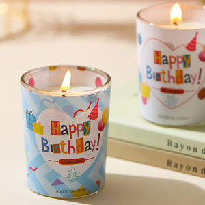 Velas Aromáticas Modernas Hechas a Mano con Cera de Soya Premium, Decoración para Fiestas Temáticas de Cumpleaños, Fragancia para el Hogar, Regalos, Juego de Velas - Product Image 3