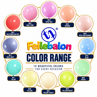 Ballons en latex rose en gros, 12 pouces, 100 unités, CE/EN71/BSCI/CPC, pour fêtes d'anniversaire d'enfants, baby showers, décorations de fête
