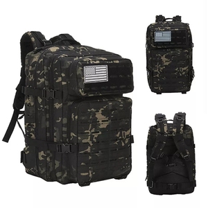 Mochila Táctica de Nailon Unisex de 45l Personalizada con Logotipo, Resistente al Agua, para Deportes al Aire Libre, Mochila OEM - Product Image 1