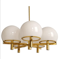Lustre minimaliste moderne en cuivre, bande longue, salon, salle à manger, bar, personnalité, luxueux, rétro, lumières de chambre à coucher