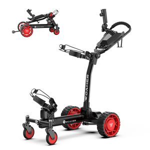Alta qualità elettrico telecomando Golf Trolley con lega di alluminio durevole telaio a lungo raggio <span class=keywords><strong>Follow</strong></span> <span class=keywords><strong>Me</strong></span> controllo Golf Trolley - Product Image 1