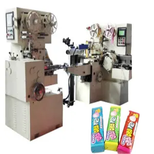 Toffee Candy stick packing machine cut & wrap and stick packing