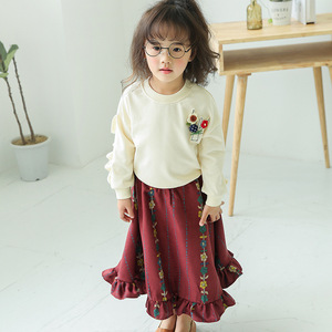 Vestido Infantil de Algodón para Niña, Modelo Top100, Diseño de Vestidos para Niñas - Product Image 1