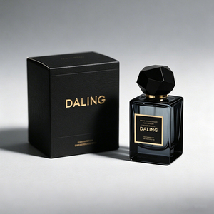 Vente Chaude Bouteille de Parfum de Luxe Vide Carrée 30ml 50ml 100ml en Verre avec Boîte - Product Image 1