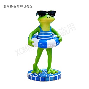 Statuette di Rane in Resina Personalizzate, Giardiniere con Annaffiatoio che Legge su un Fungo con <span class=keywords><strong>Farfalle</strong></span>, Decorazioni per Giardino Interno ed Esterno - Product Image 5