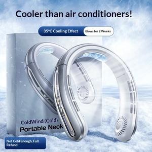 Nuevo Ventilador Portátil de Cuello, Recargable por USB, Compacto, Silencioso, Sin Aspas, Manos Libres, Protección Contra Golpes de Calor - Product Image 5